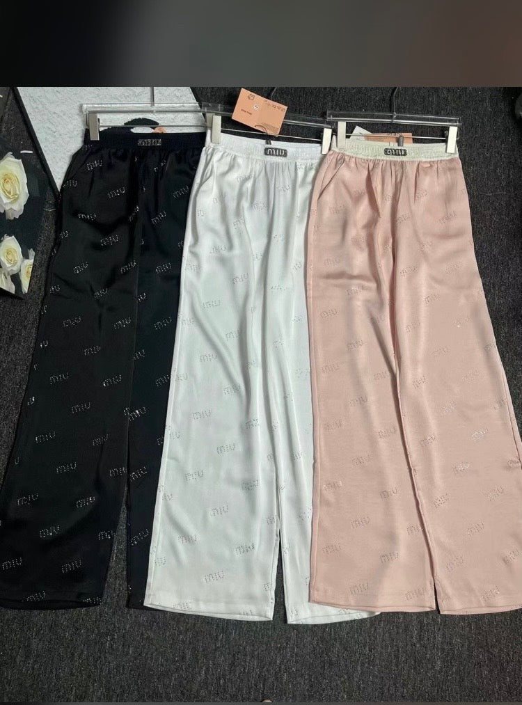Miu Silky and Comfortable Pants