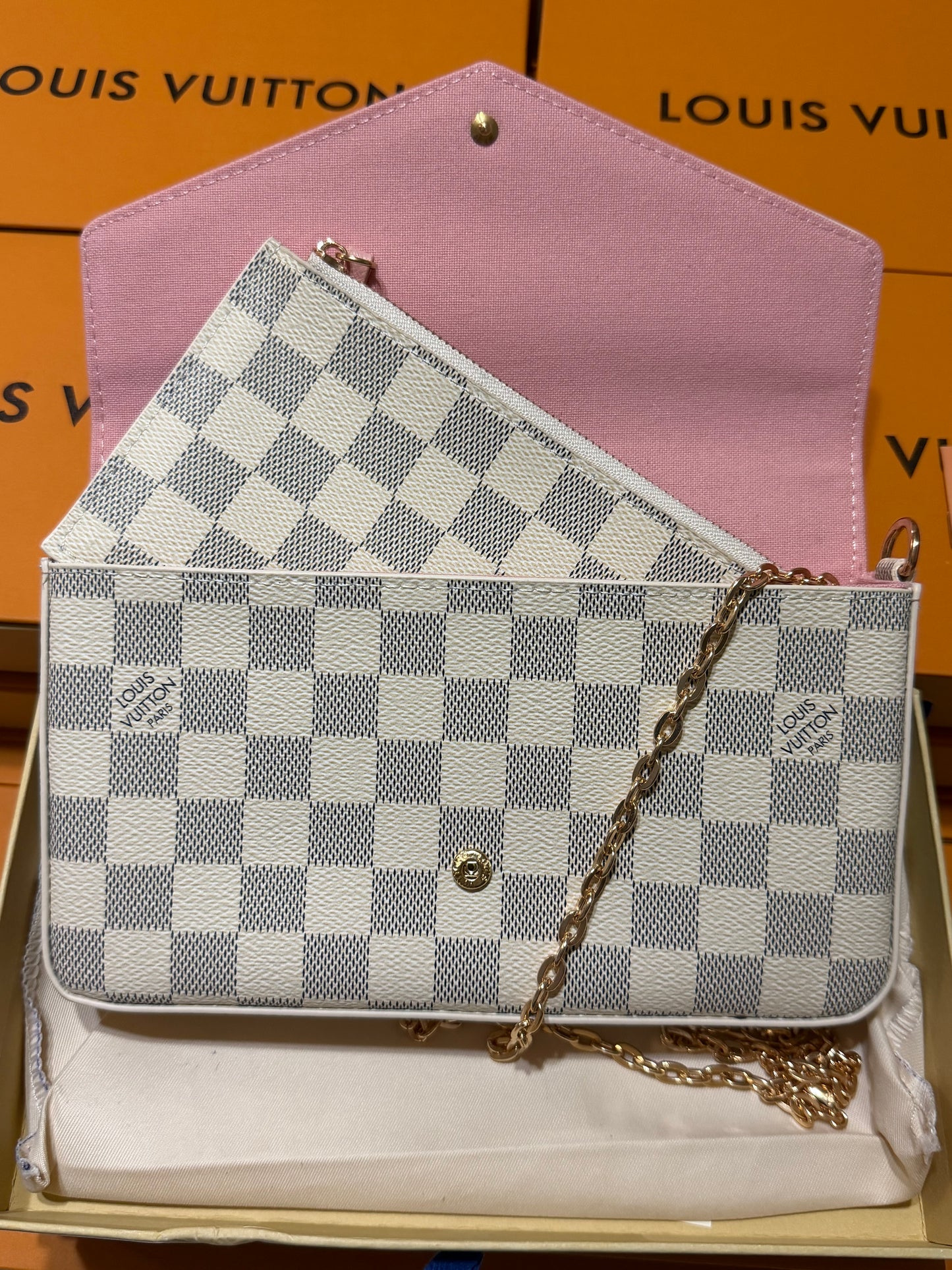 Envelope Bag LuiV Checkers