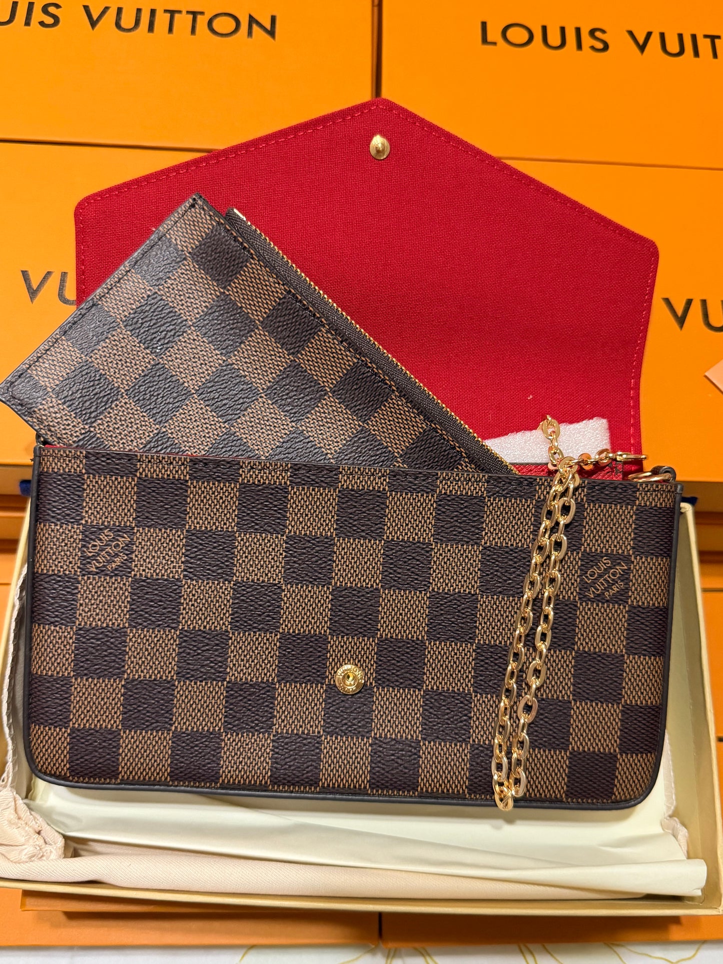 Envelope Bag LuiV Checkers