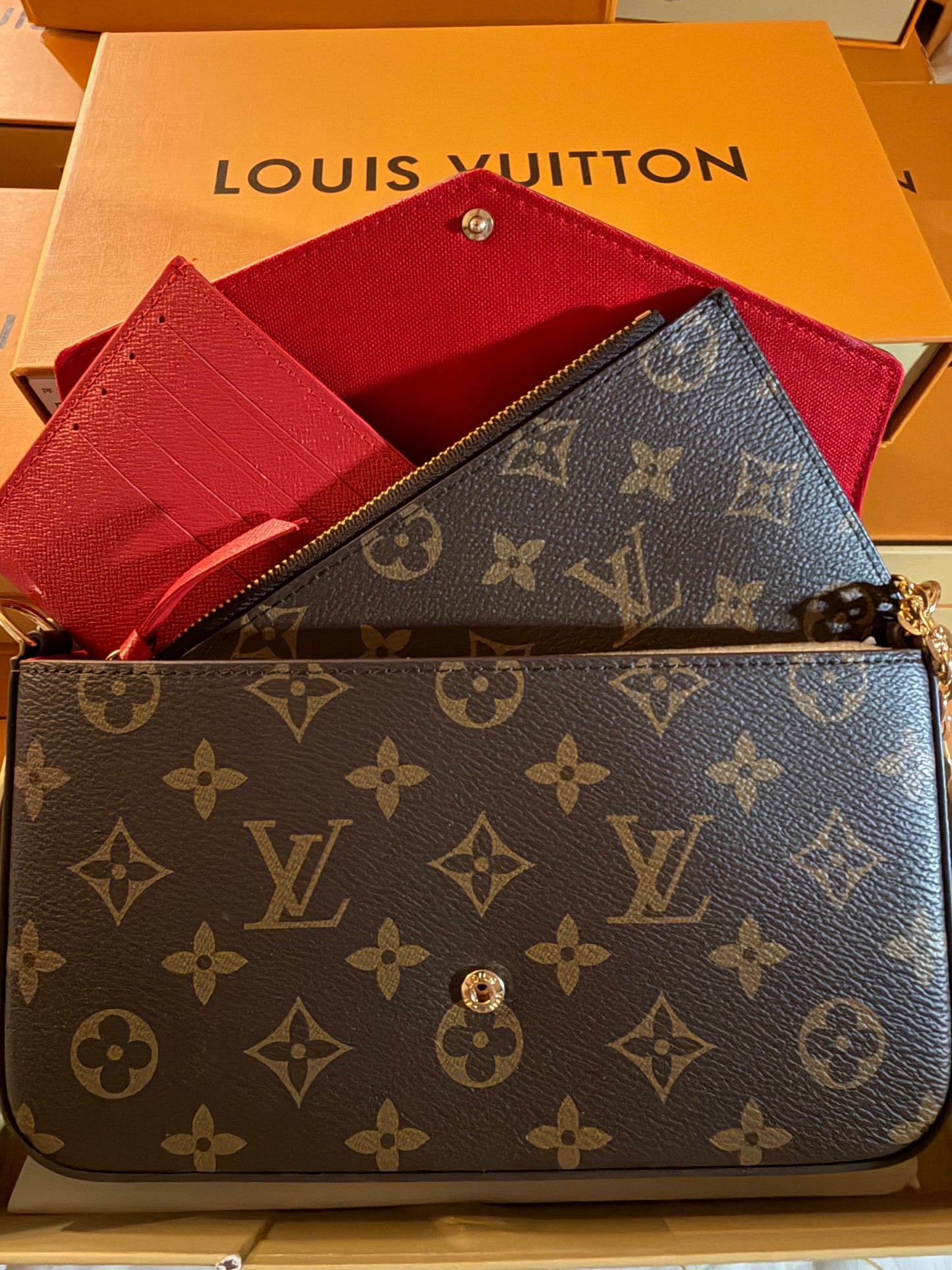 Envelope Bag LuiV Monogram